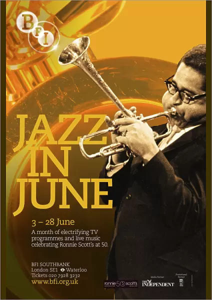 Poster for Jazz in June Season at BFI Southbank (3 - 28 June 2009)
