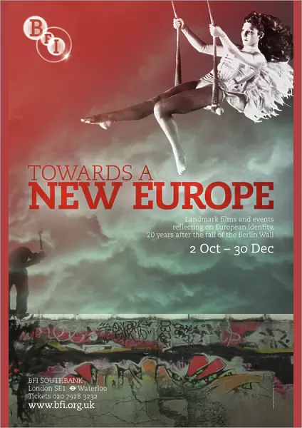 Poster for Towards a New Europe Season at BFI Southbank (2 October to 30 December 2009)