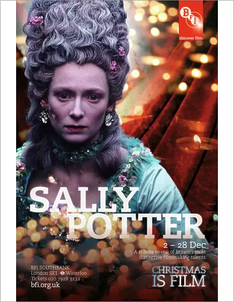 Poster for Sally Potter Season at BFI Southbank (2 - 28 Dec 2009)