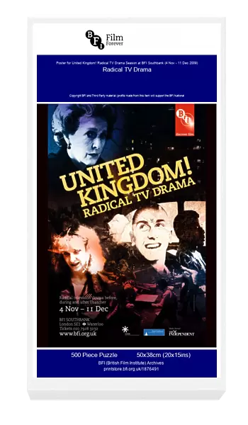Poster for United Kingdom! Radical TV Drama Season at BFI Southbank (4 Nov - 11 Dec 2009)