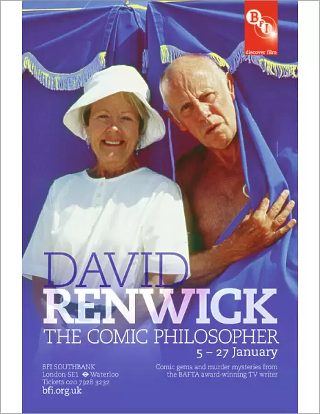 Poster for David Renwick The Comic Philosopher Season at BFI Southbank (5 - 27 January 2010)
