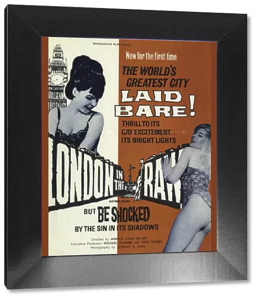 Poster for Arnold Louis Millers London in the Raw (1964)