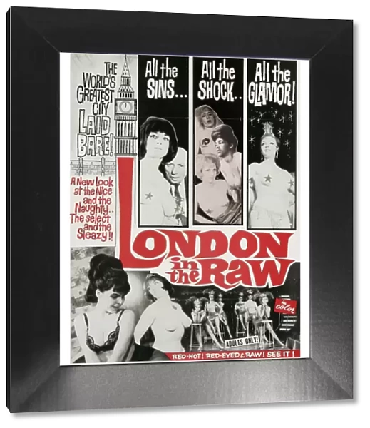 Poster for Arnold Louis Millers London in the Raw (1964)