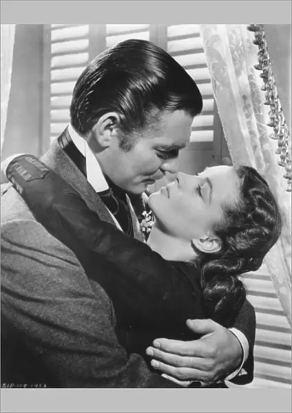 Clark Gable and Vivien Leigh in Victor Flemings Gone With The Wid (1939)
