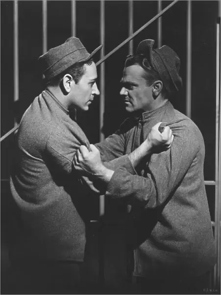 George Raft and James Cagney in William Keighleys Each Dawn I Die (1939)