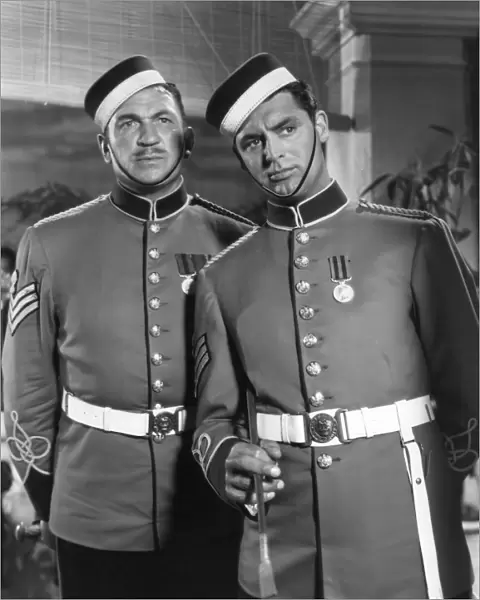 Victor McLaglen and Cary Grant in George Stevens Gunga Din (1939)