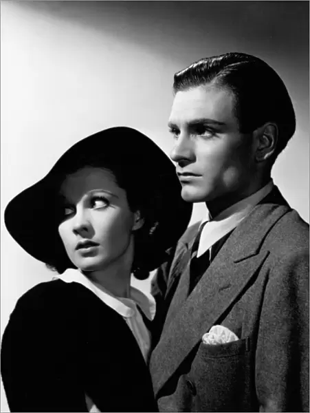 Vivien Leigh and Laurence Olivier in Basil Deans 21 Days (AKA First and the Last) (1939)