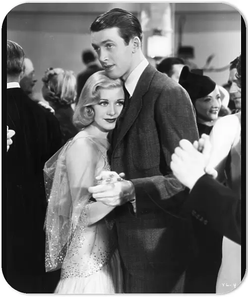 Ginger Rogers and James Stewart in George Stevens Vivacious Lady (1938)