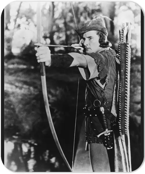 Errol Flynn in Michael Curtizs The Adventures of Robin Hood (1938)