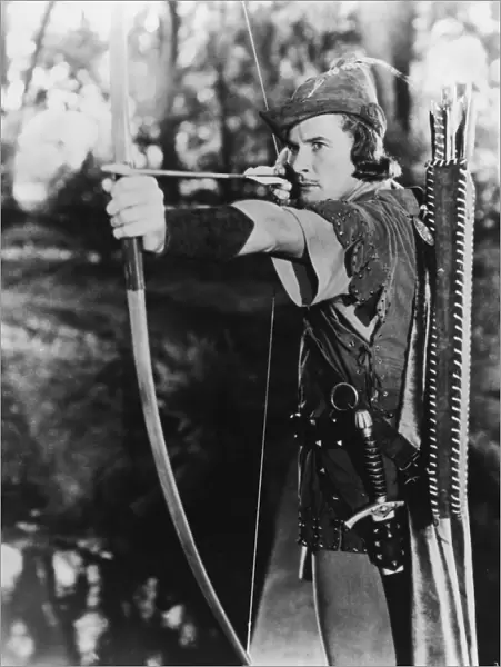 Errol Flynn in Michael Curtizs The Adventures of Robin Hood (1938)