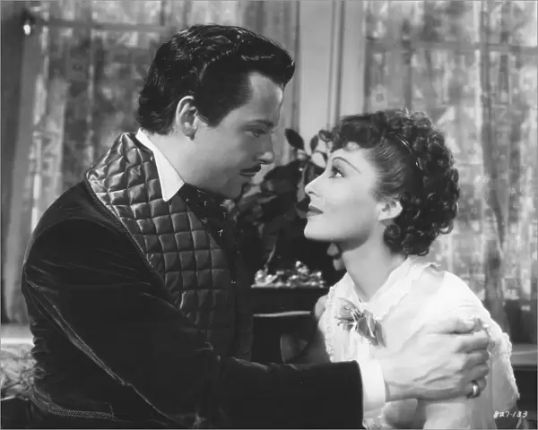 Fernand Gravet (as Johann Strauss) and Luise Rainer in Julien Duviviers The Great Waltz (1938)