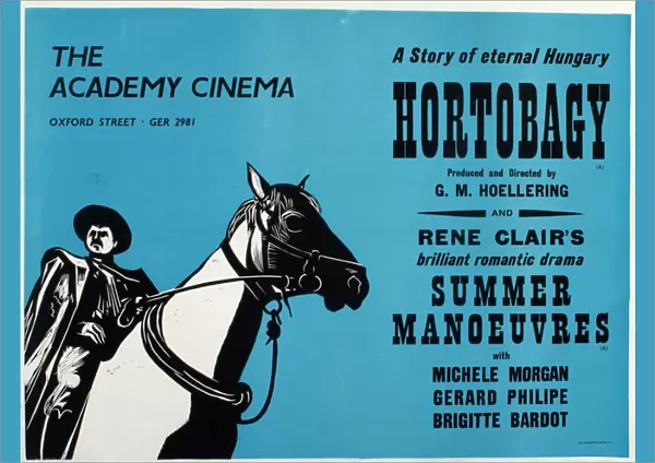 Academy Poster for George Hoellerings Hortobagy (1936)