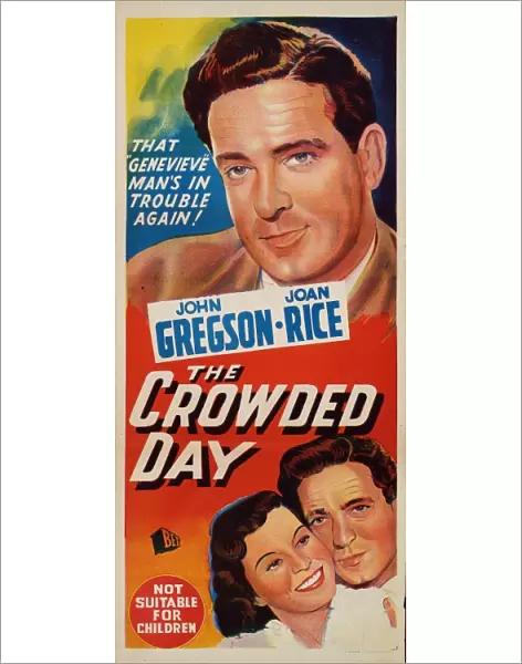 Poster for John Guillermins The Crowded Day (1954)