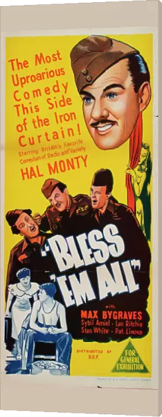 Poster for Robert Jordan Hills Bless Em All (1948)