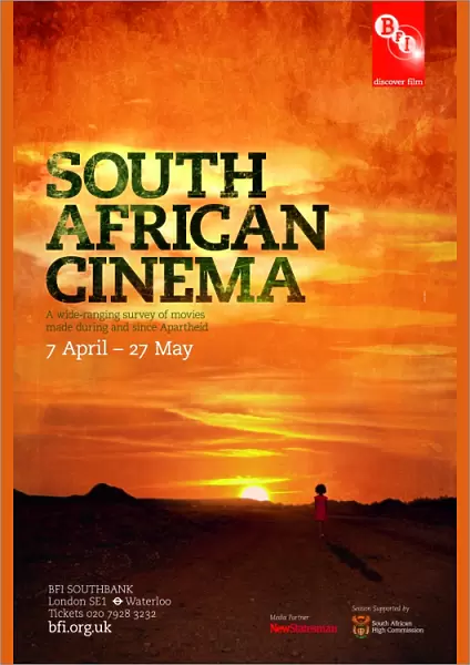 Poster for South African Cinema Season at BFI Southbank (7 April - 27 May 2010)
