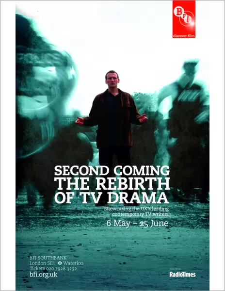 Poster for Second Coming: The Rebirth of British TV Drama Season at BFI Southbank (6 May - 25 June 2010)