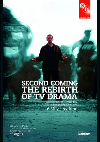 Poster for Second Coming: The Rebirth of British TV Drama Season at BFI Southbank (6 May - 25 June 2010)