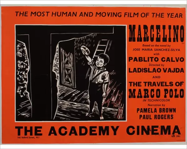 Academy Poster for Ladislao Vajdas Marcelino pan y Vino (1955)