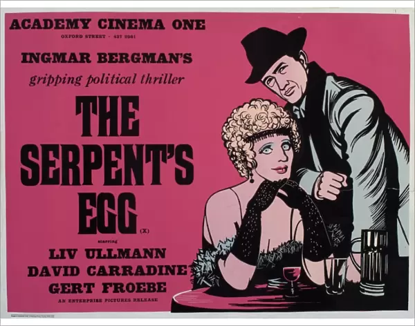 Academy Poster for Ingmar Bergmans Serpents Egg (1977)