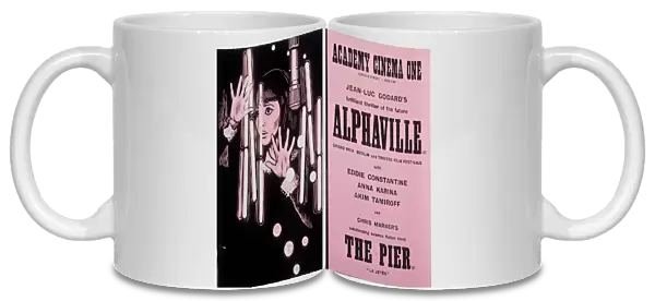 Academy Poster for Jean-Luc Godards Alphaville (1965)