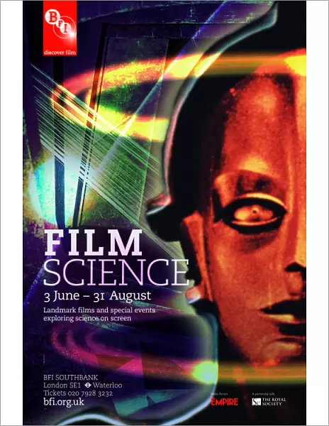 Poster for Film Science Season at BFI Southbank (3 Jun - 31 August 2010)