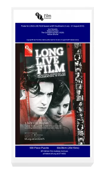 Poster for LONG LIVE FILM Season at BFI Southbank (3 July - 31 August 2010)