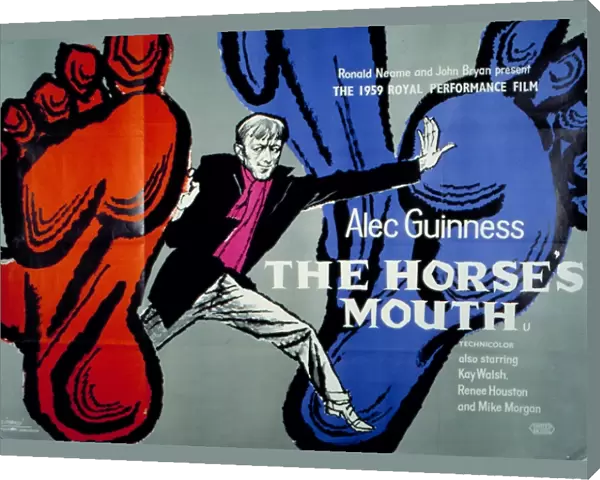 Film Poster for Ronald Neames The Horses Mouth (1958)