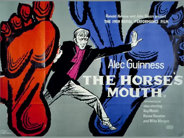 Film Poster for Ronald Neames The Horses Mouth (1958)
