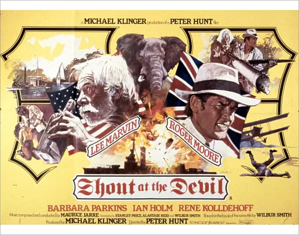 Film Poster for Peter Hunts Shout at the Devil (1976)