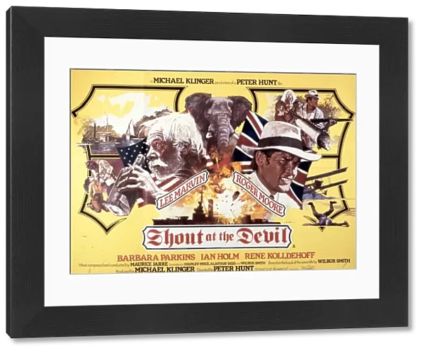 Film Poster for Peter Hunts Shout at the Devil (1976)