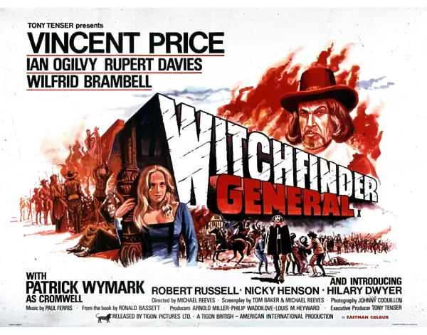 Film Poster for Michael Reeves Witchfinder General (1968)