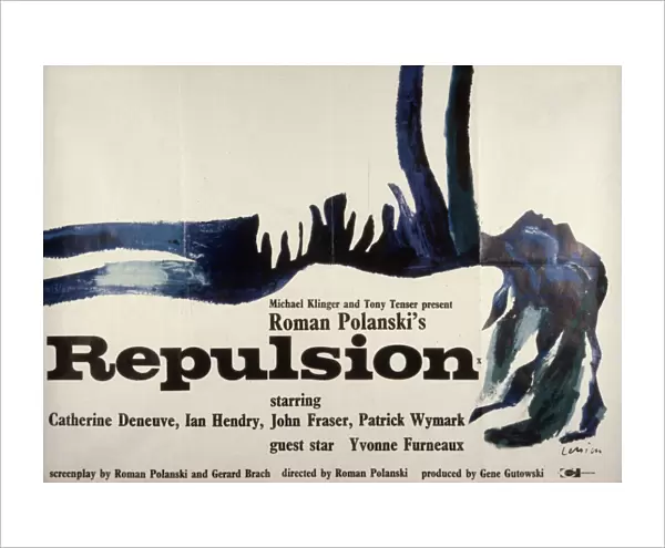 Film Poster for Roman Polanskis Repulsion (1965)