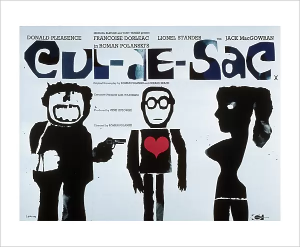 Film Poster for Roman Polanskis Cul-De-Sac (1966)