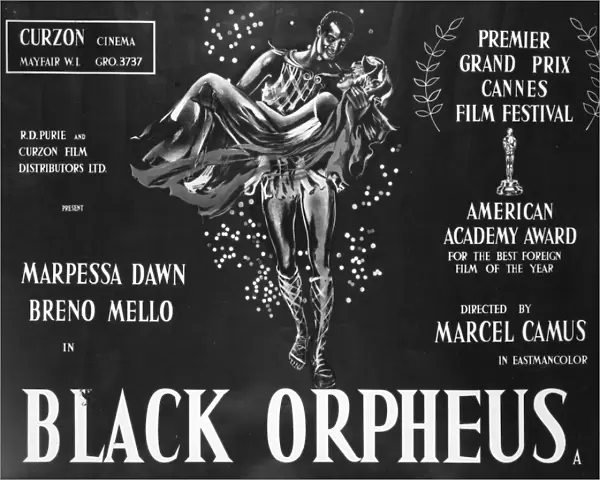 Film Poster for Marcel Camus Black Orpheus (1958)