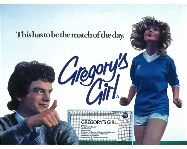 Film Poster for Bill Forsyths Gregorys Girl (1980)