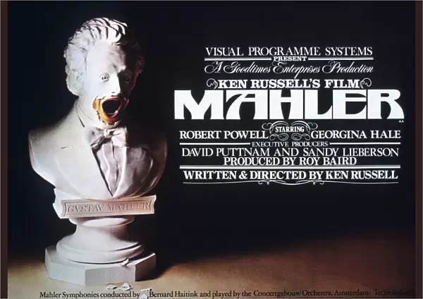 Film Poster for Ken Russells Mahler (1974)