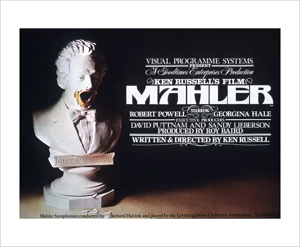 Film Poster for Ken Russells Mahler (1974)