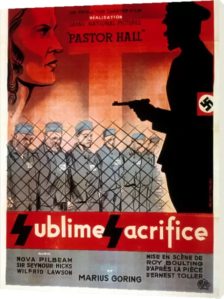 Film Poster for Roy Boultings Pastor Hall (1940)