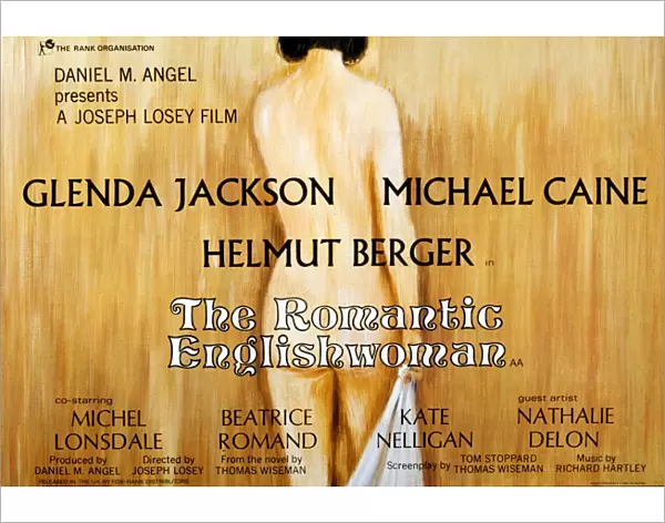 Film Poster for Joseph Loseys The Romantic Englishwoman (1975)