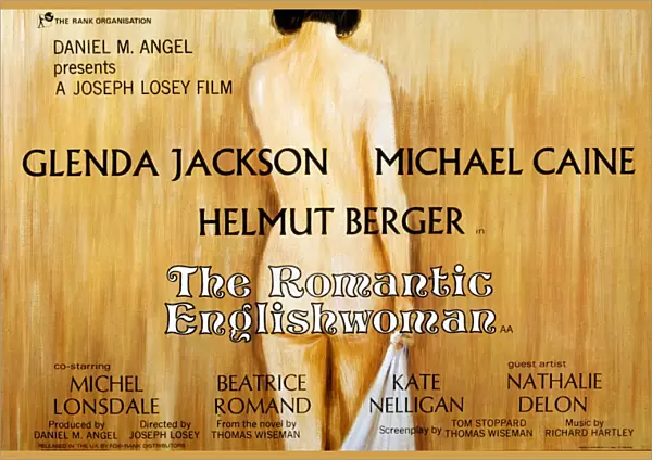 Film Poster for Joseph Loseys The Romantic Englishwoman (1975)