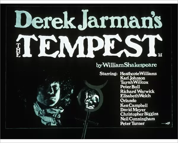 Film Poster for Derek Jarmans The Tempest (1979)