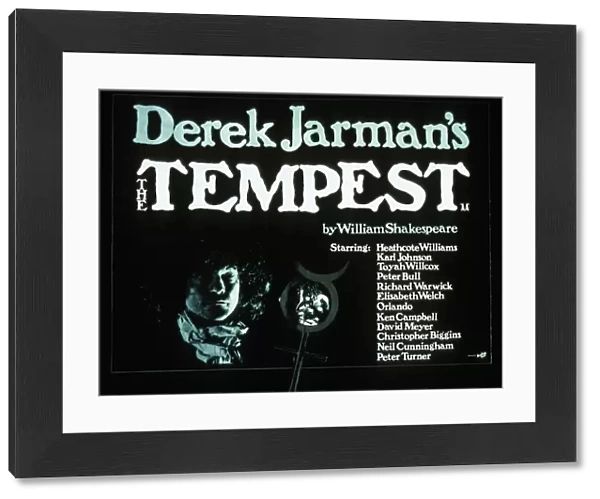 Film Poster for Derek Jarmans The Tempest (1979)