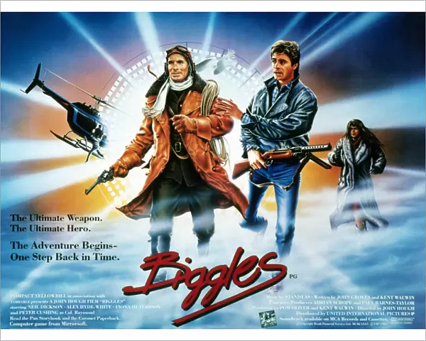 Film Poster for John Houghs Biggles (1986)
