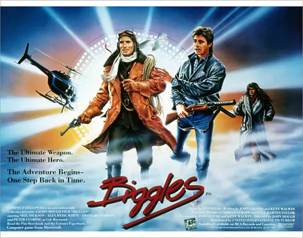 Film Poster for John Houghs Biggles (1986)