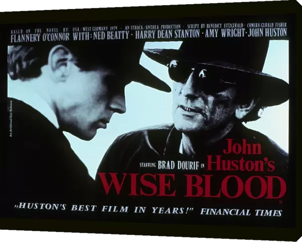 Film Poster for John Hustons Wise Blood (1979)