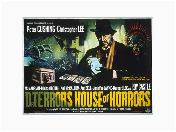 Film Poster for Freddie Francis Dr Terrors House of Horror (1964)