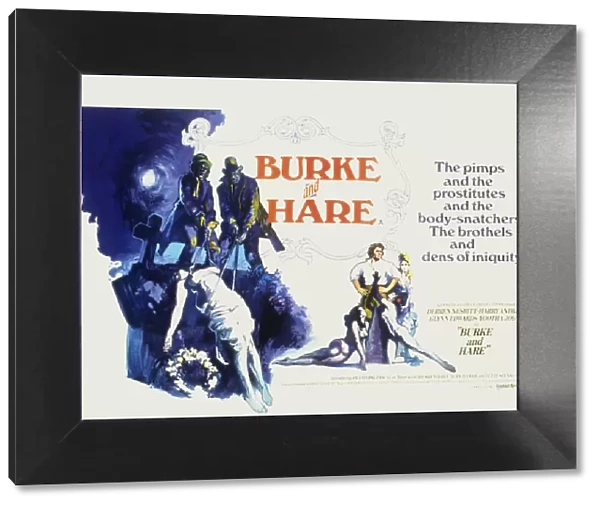 Film Poster for Vernon Sewells Burke & Hare (1971)