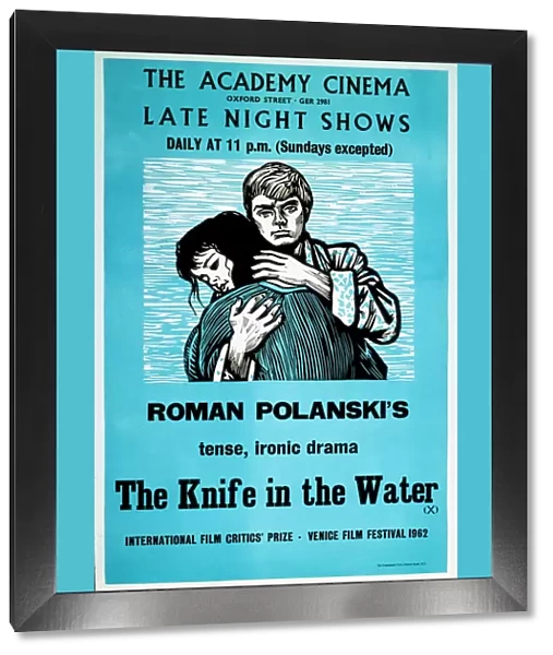 Academy Poster for Roman Polanskis The Knife in Water (1962)