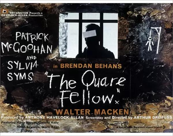 Film Poster for Arthur Dreifuss The Quare Fellow (1964)