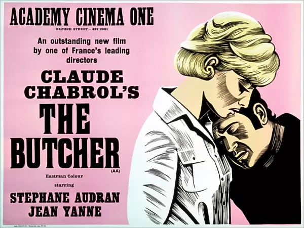 Academy Poster for Claude Chabrols The Butcher (1970)